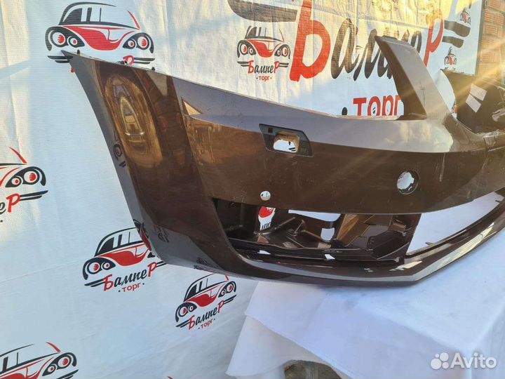 Бампер передний Skoda Octavia A7 оригинал