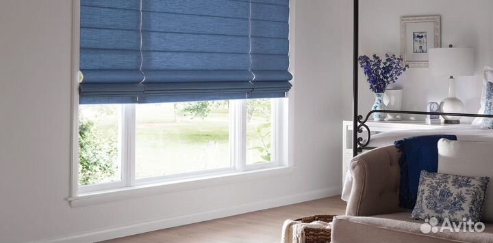 Римские шторы Янтарный