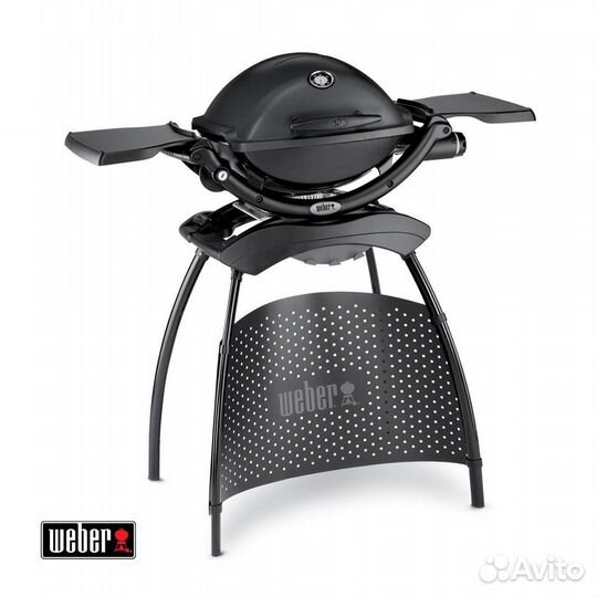 Новый газовый гриль Weber Q-1200 Black 51010075