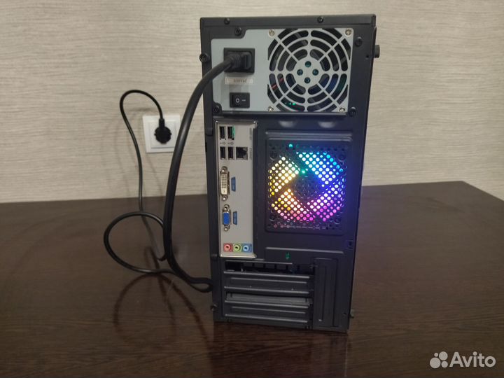 Игровой пк 360 гб SSD 16 гб 6 гб