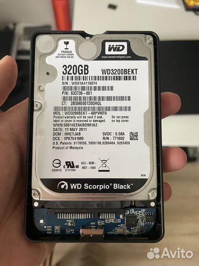 Переносной внешний жёсткий диск 320 гб usb 3.0