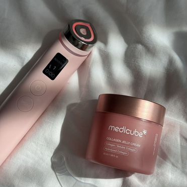 Medicube age r booster pro + collagen cream