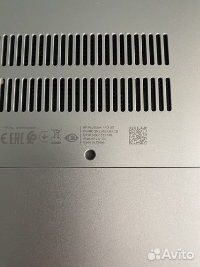 Ноутбук hp probook 440 G5