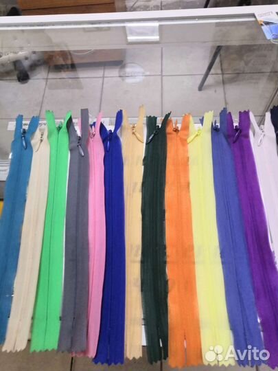 Молния 23см потайная