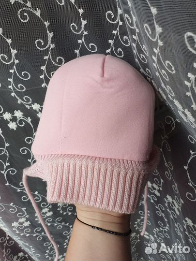 Шапка зимняя для девочки 46 48