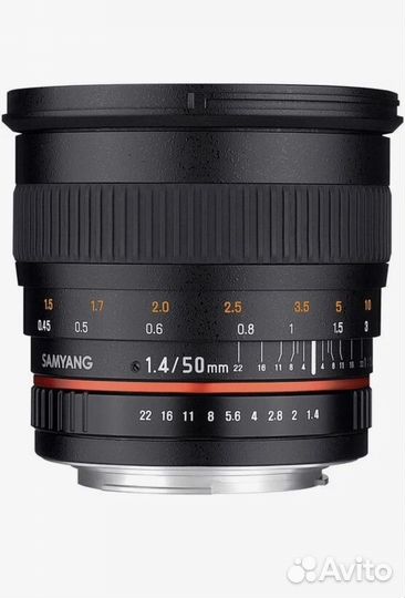 Объектив Samyang 50mm f/1.4 AS UMC Nikon F