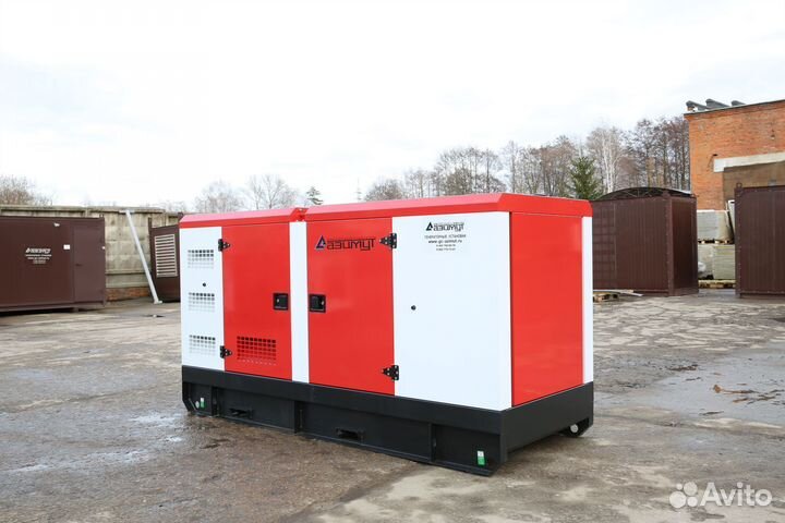 Дизельный генератор 100 кВт в кожухе «Азимут»