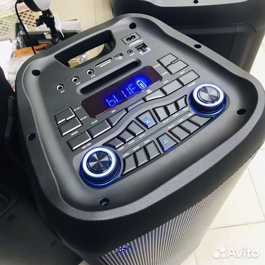 Беспроводная Караоке система колонка 1200w
