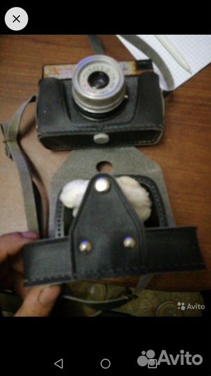 Плёночный фотоаппарат, смена м-8, СССР