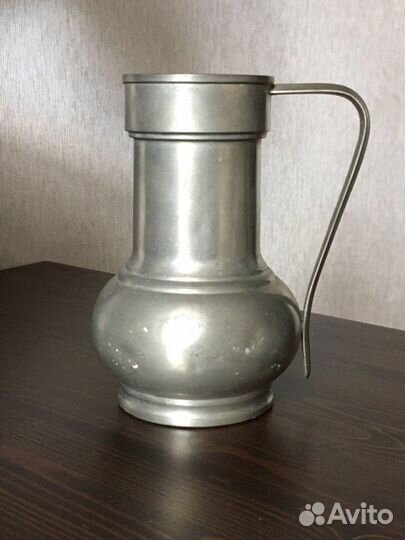 Кувшин старинный цинк Германия