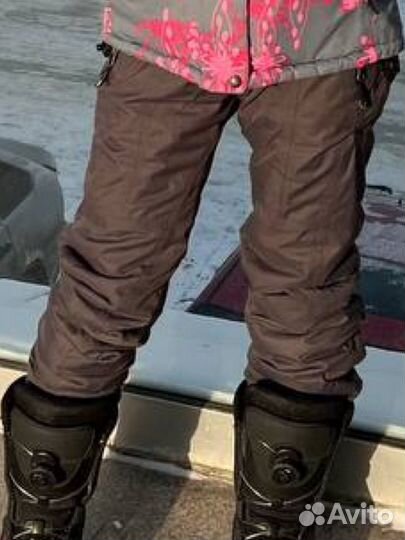 Штаны горнолыжные полукомбинезон размер S