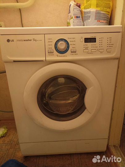 Стиральная машина бу lg 5 кг