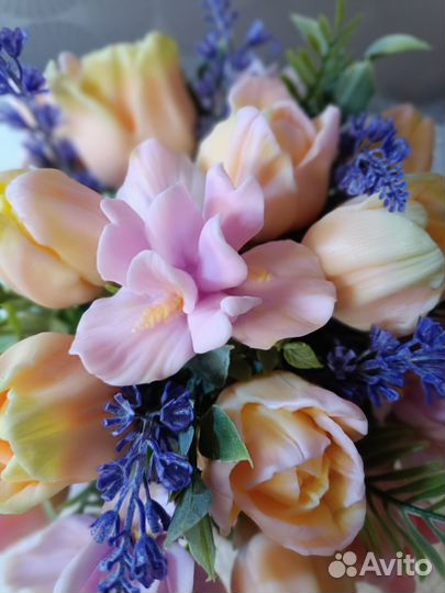 Букет из мыла