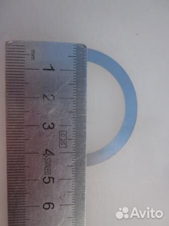 Прокладка регулир.заднего подшипника з/моста (0,25