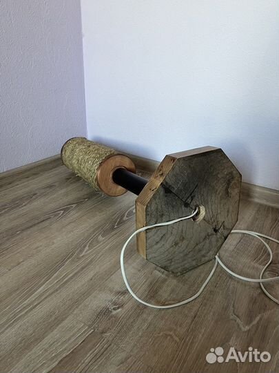 Когтеточка торшер светильник новый