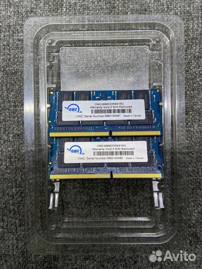 Оперативная память Apple OWC 32 Gb DDR4 SO-dimm