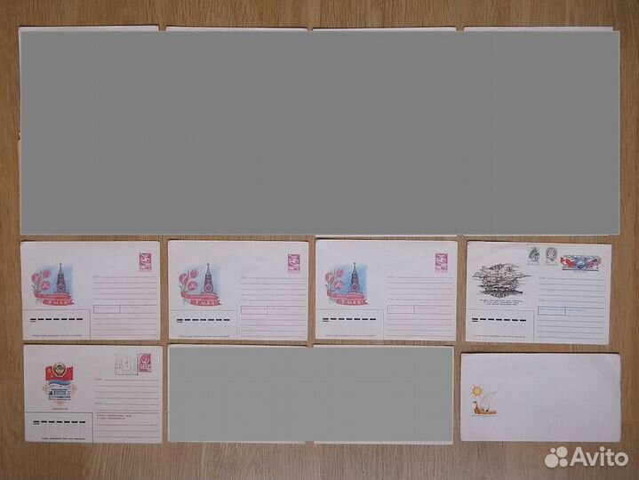Конверты карточки открытки СССР
