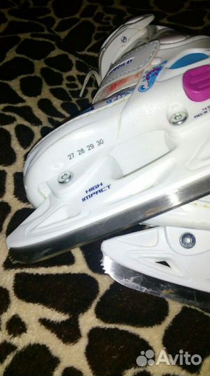 Коньки раздвижные (р.27-30) для девочки