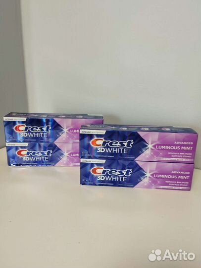 Зубная паста crest 3D White