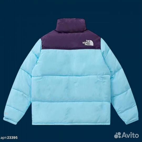 Зимняя куртка The North Face нежно голубая 44(XS/S)