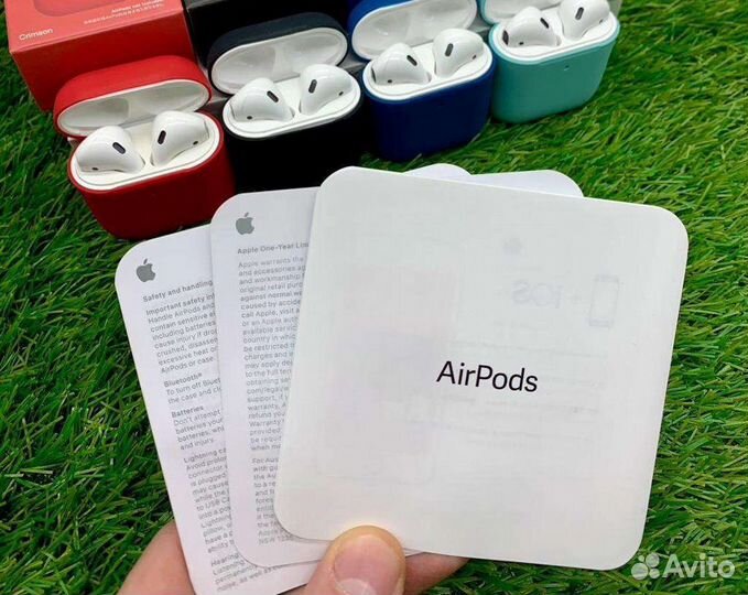 Airpods 2 Premium (заводское качество 1к1 + 3imei)