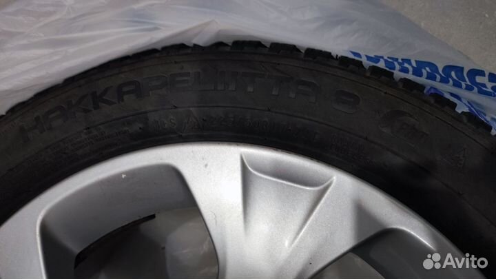 Литые диски BMW и шины nokian hakkapeliitta 8