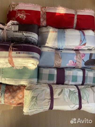 Полоски из ткани (х/б) для рукоделия