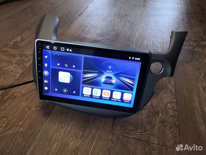 Магнитола 2 din android на Honda Fit, Fit Shuttle