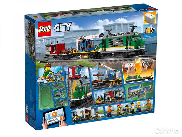 Lego City 60198 Товарный поезд