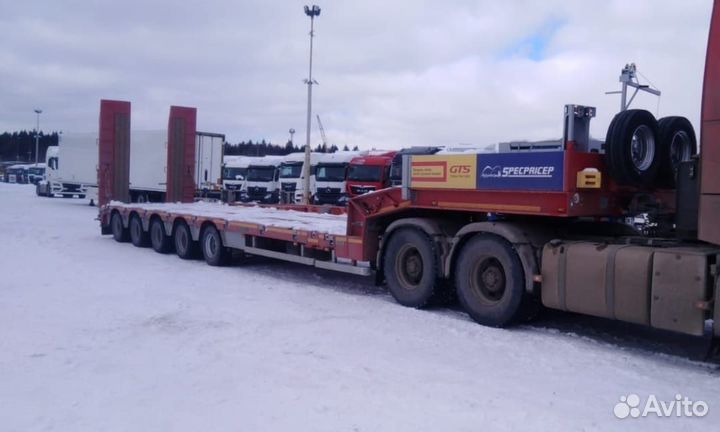 Полуприцеп трал (тяжеловоз) Specpricep 9942L5, 2022