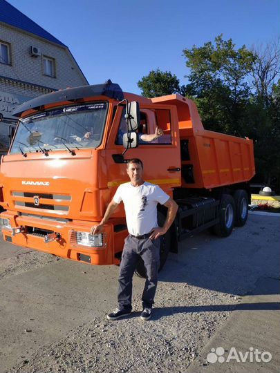 Услуги самосвала, щебень, песок, грунт