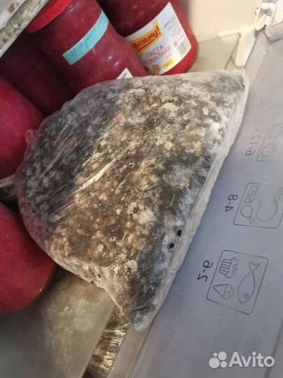 Замороженная ягода вишня, малина, крыжовник 2023