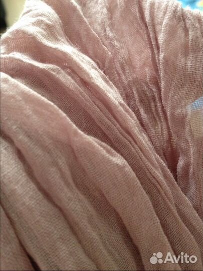 Шарф жатый палатнин платок Франция