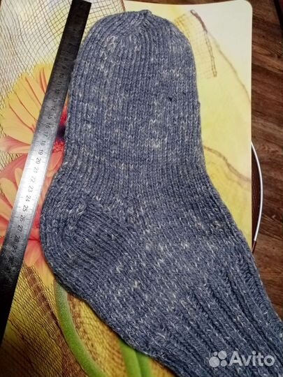 Носки мужские теплые на большую ногу