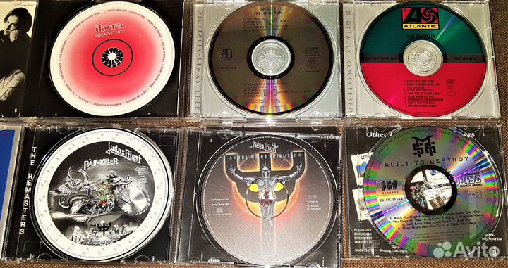 DIO, Doors, Judas Priest фирменные CD