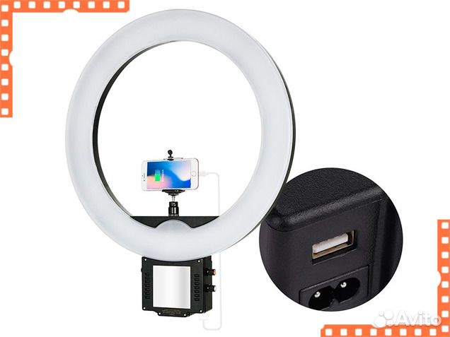 Лампа кольцевая LED 60w 2800-6000K