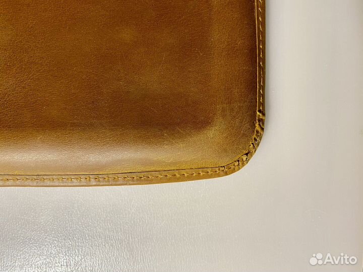 Кожаный чехол для ноутбука/макбук