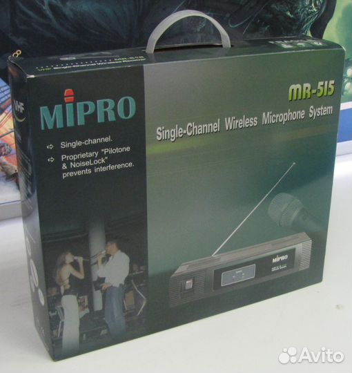 Mикрофон вокальный Mipro MR-515 радио Pro Кейс Б/У