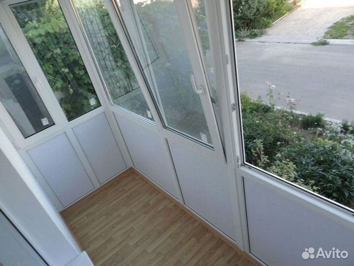 Пластиковые балконы француз