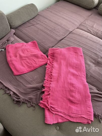 Покрывало и чехол на подушку