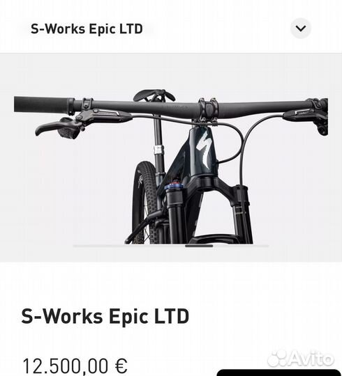 Specialized s works epic LTD 23/24