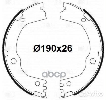 Колодки торм. для а/м Hyundai Santa Fe