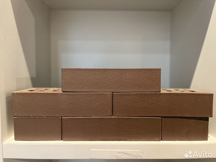 Клинкерный кирпич коричневый 0,54нф