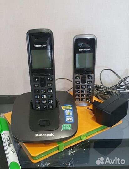 Радиотелефон Panasonic KX-TG6411RU 2 трубки