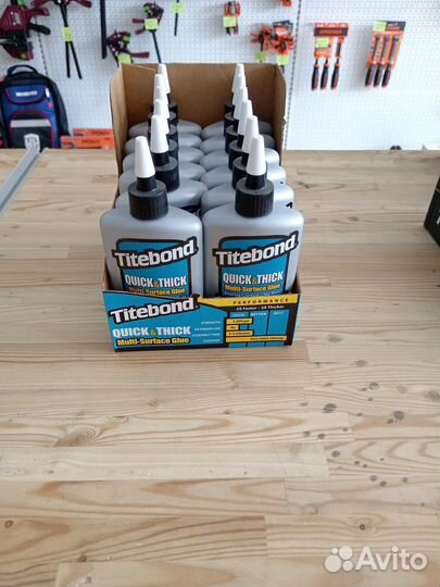 Тиксотропный прозрачны клей Titebond Quick & Thick