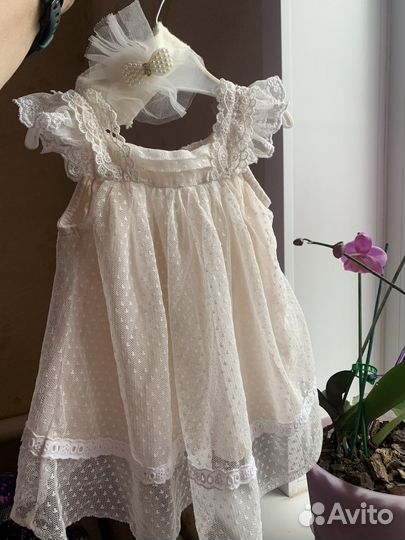 Платье для девочки 68 74