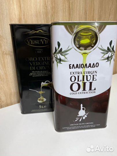 Оливковое масло 1л, 5л