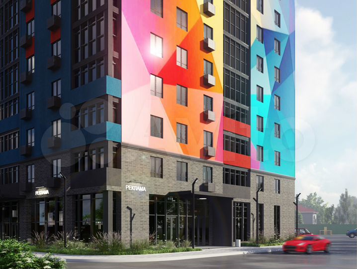 2-к. квартира, 56,5 м², 6/9 эт.