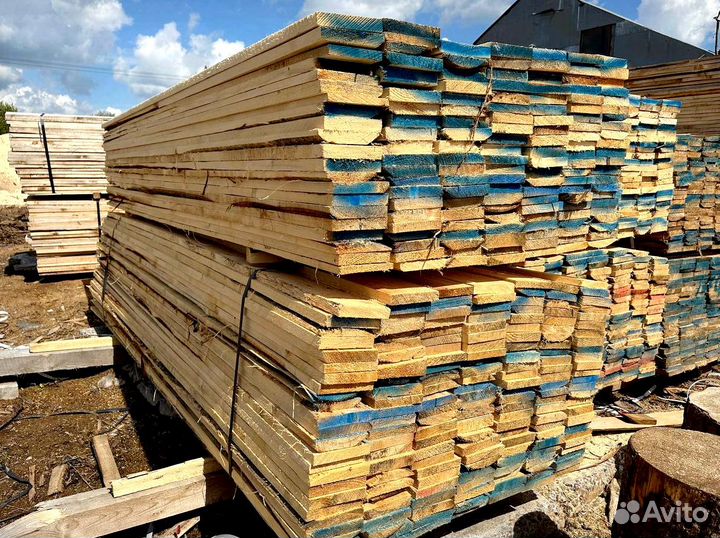 Доска обрезная 2 сорт опт