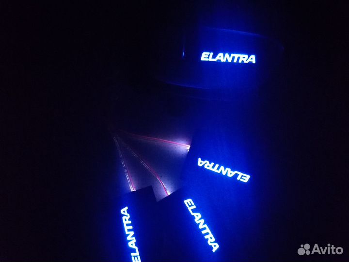 Подсветки ручек салона Hyundai элантру 4 поколение